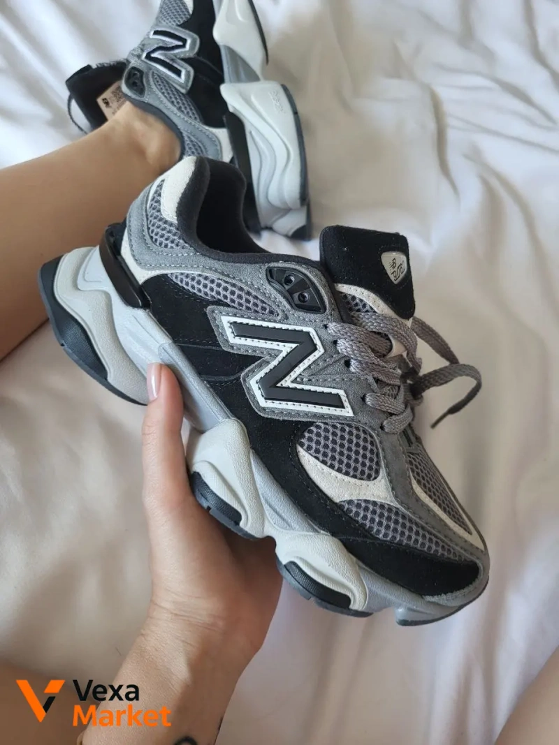 New Balance 9060 Black Замша В'єтнам Розміри 37-41 — фото 2