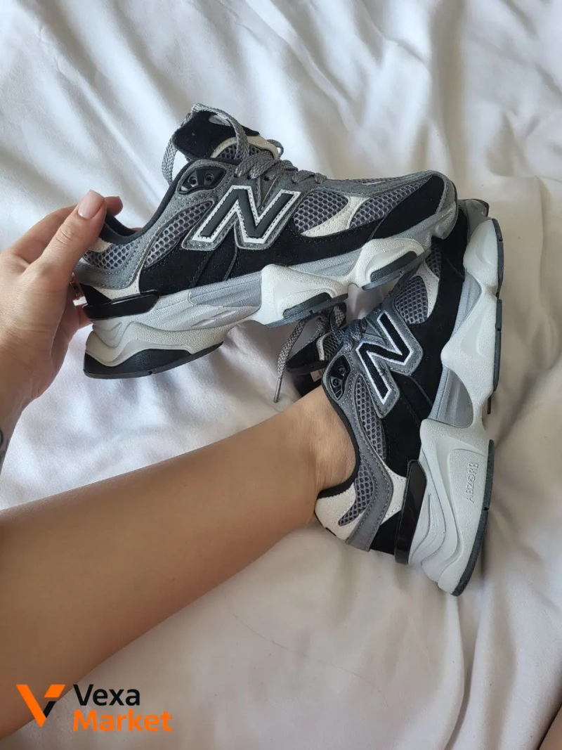 New Balance 9060 Black Замша В'єтнам Розміри 37-41 — фото 4