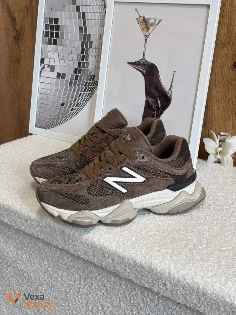 New Balance 9060 Brown Beige — фото 2