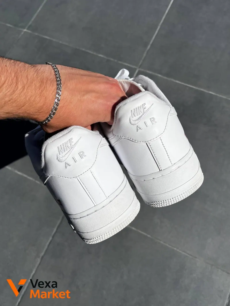 Nike Air Force 1 Low x Supreme Белые — фото 3