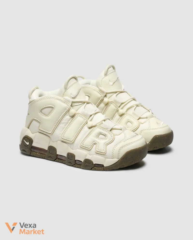 Nike Air More Uptempo 96 Beige/Brown — фото 7