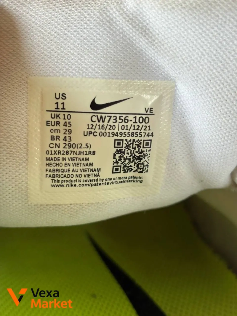 Nike Air Zoom Pegasus 38 білі кросівки 43,5 розмір — фото 8
