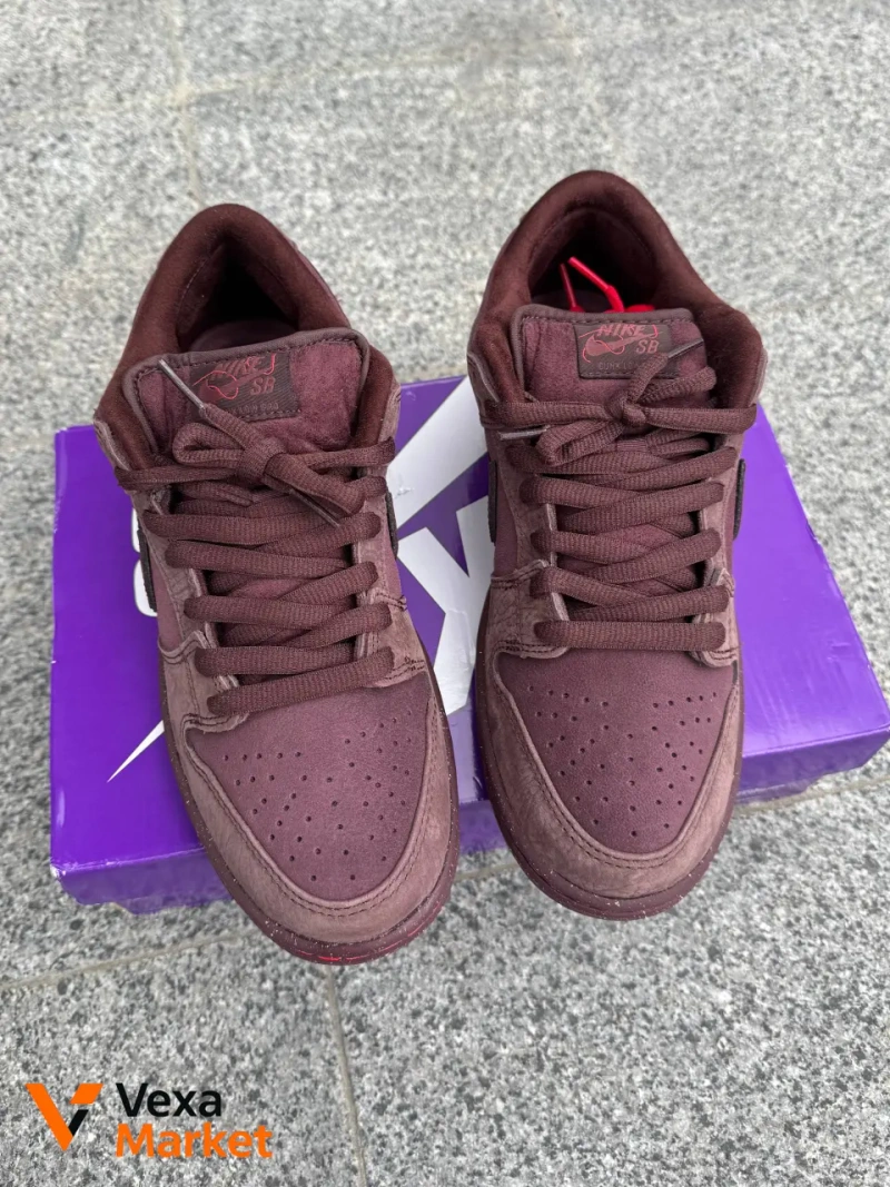 Nike Dunk SB Low "Burgundy" 42,5 (27 см) — фото 3