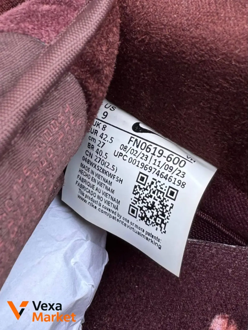 Nike Dunk SB Low "Burgundy" 42,5 (27 см) — фото 8