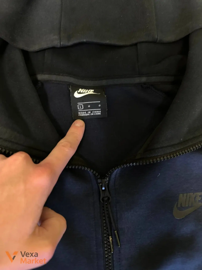 Nike Tech Fleece зипка размер L — фото 3