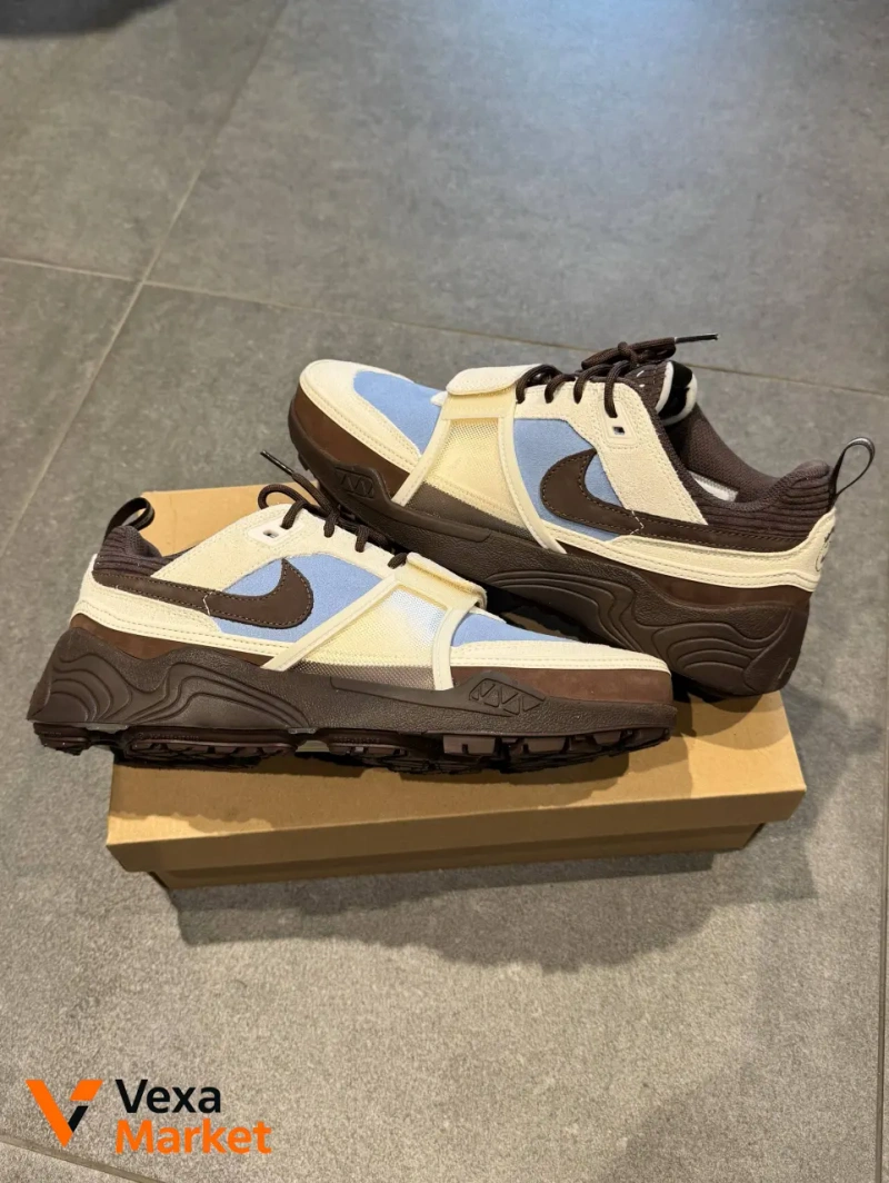 Nike x Travis Scott Air Zoom Field Jax Beige — фото 2
