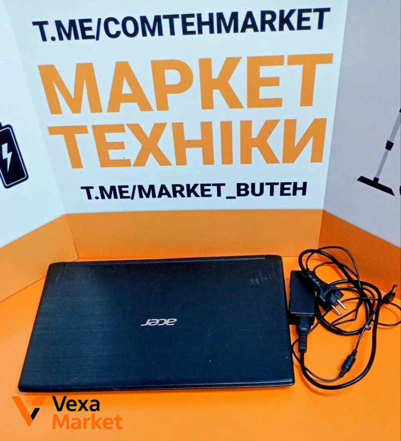 Ноутбук ACER aspire 3, 17.3 дюйма, 1.6 ГГц, 4 ГБ ОЗУ, 500 ГБ HDD, 128 ГБ SSD — фото 3