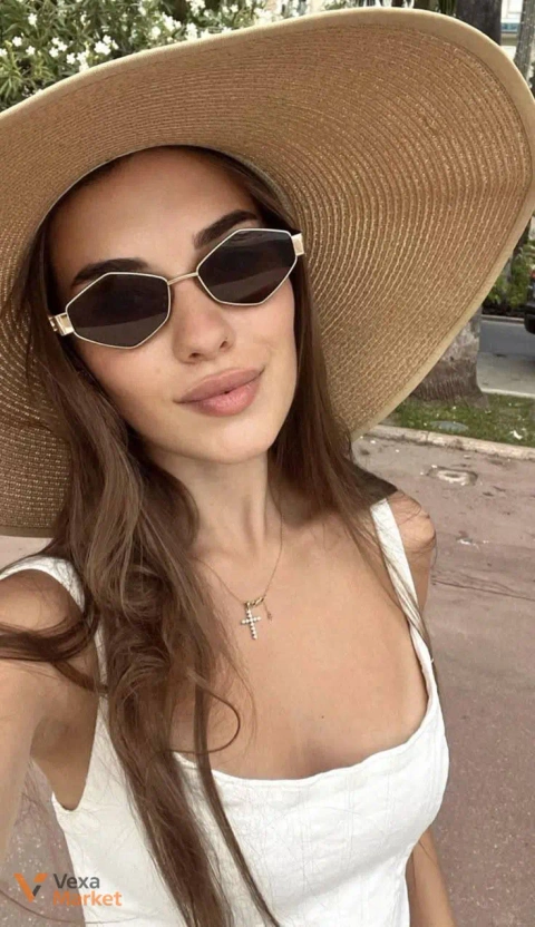 Окуляри Celine ромб, срібло