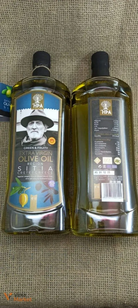 Оливкова олія HPA Extra Virgin Olive Oil Sitia Crete, Греція, 1л