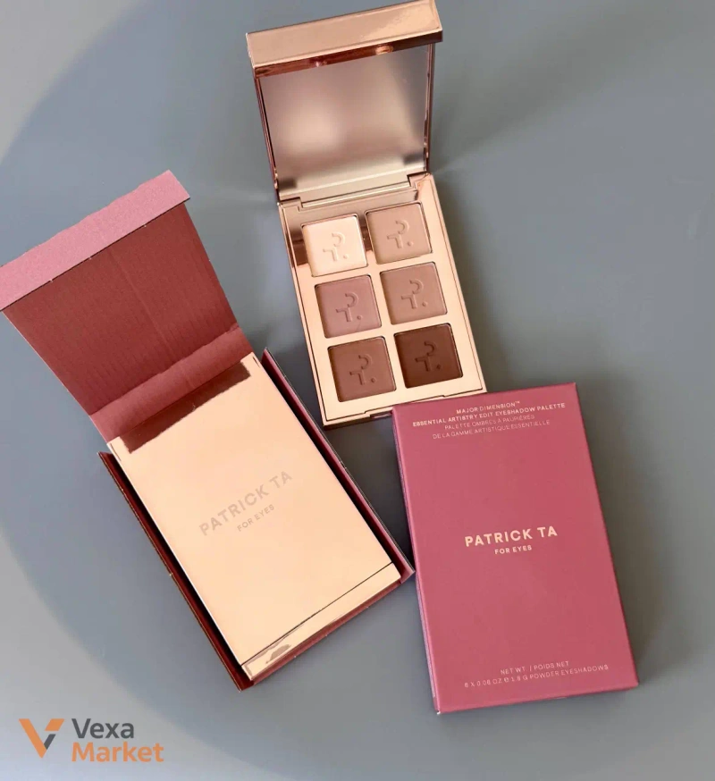 Палетка матових тіней PATRICK TA Major Dimension Essential Artistry Edit Eyeshadow Palette — фото 8