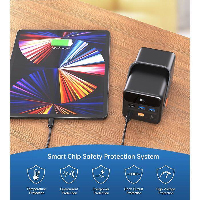 Павер банк УМБ Choetech 50000mAh PD+QC 65W Power Bank Choetech 50000mAh PD+QC 65W — фото 6