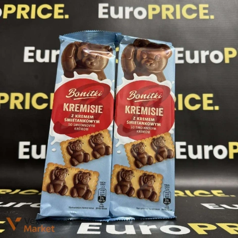 Печиво дитяче Bonitki Kremisie Медведик з кремом
