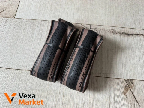 Покришки 28" 700x28C Continental Ultra Sport III (Performance) black/brown foldable