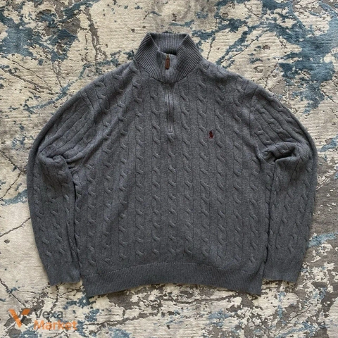 Polo Ralph Lauren 1/3 zip sweater XL (фактически L)