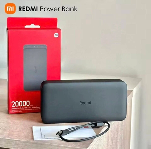Портативний акумулятор Xiaomi Redmi 20000 мАг Power Bank Павербанк