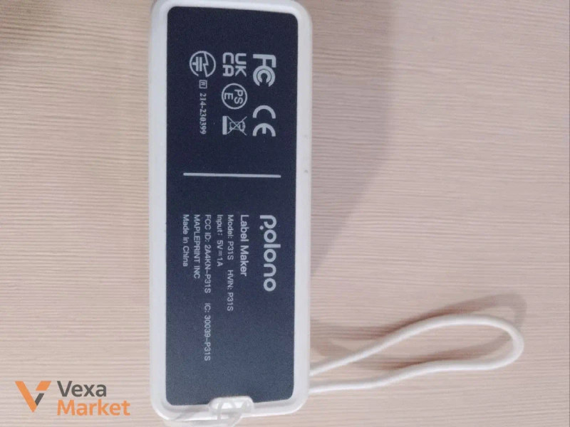 Портативний термопринтер для етикеток Polono P31S Bluetooth — фото 3