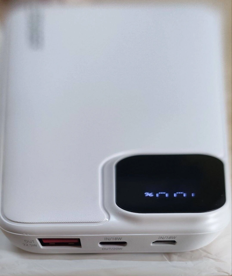 Power bank 10000 mAh 22.5W Essager Білий — фото 6