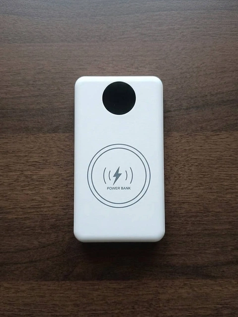 PowerBank 20.000mah QC 22.5W,+безпровідна зарядка, Повербанк з реальною ємністю.