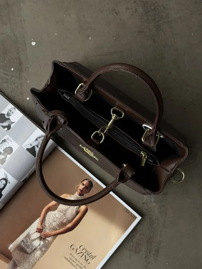 Сумка жіноча Coach через плече чорний 20252-1 — фото 6