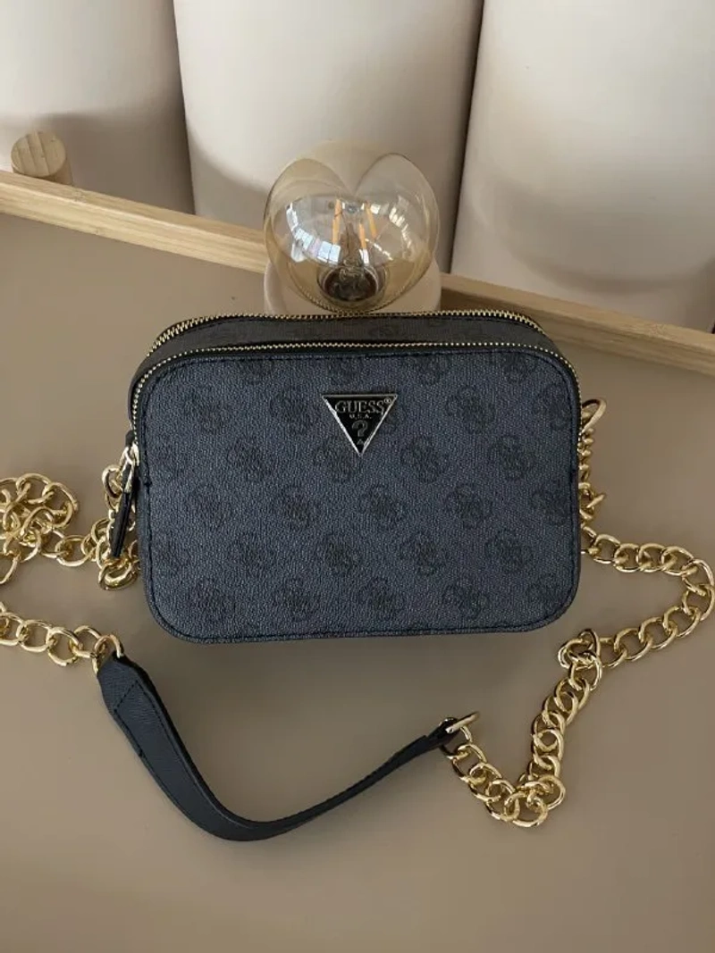 Guess кросс-боді чорний класичний 20429-4 — фото 3