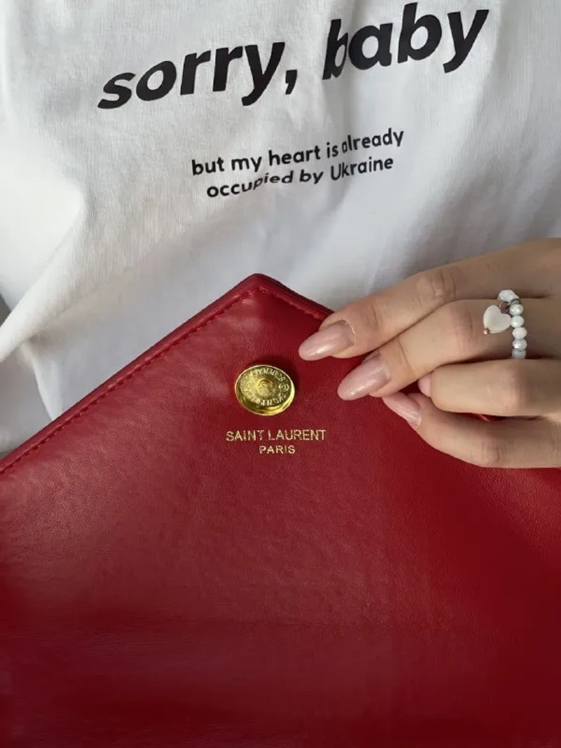 Сумка Saint Laurent College Medium Quilted Еко-шкіра — фото 7