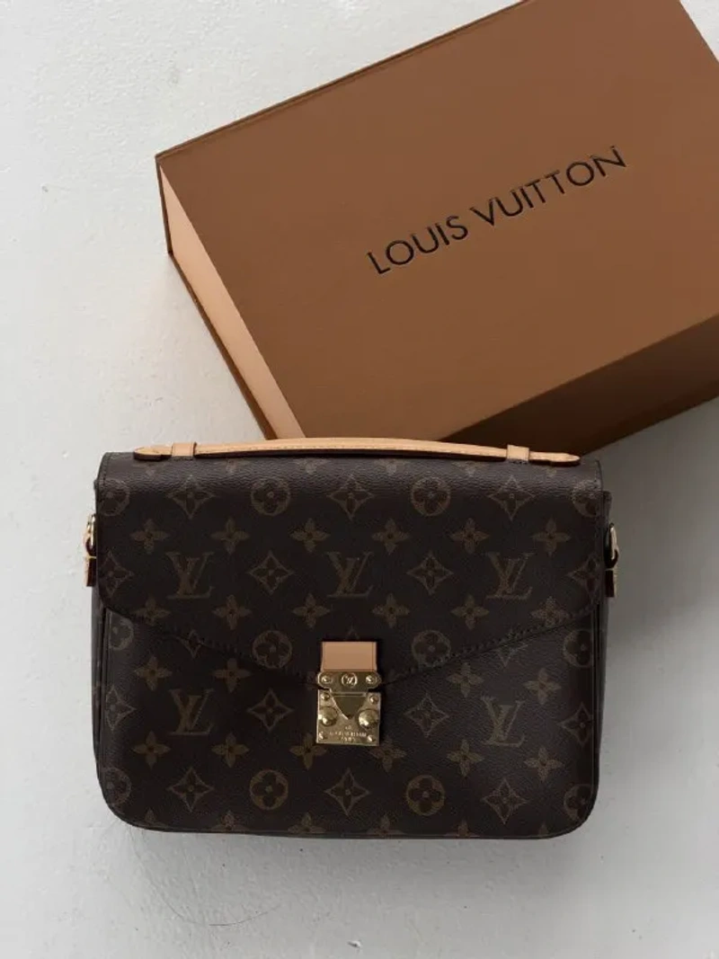 Сумка Louis Vuitton Pochette Métis Brown Monogram 25х19х7 см — фото 2