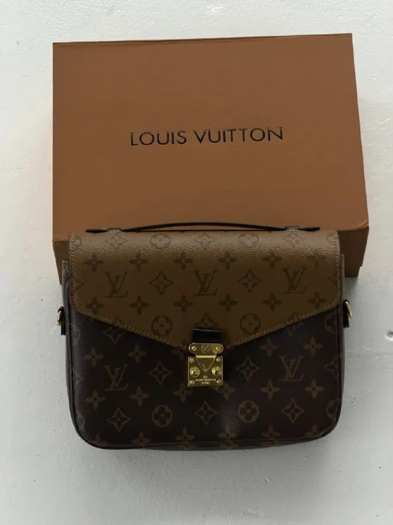 Сумка Louis Vuitton Pochette Métis Brown Monogram 25х19х7 см — фото 3