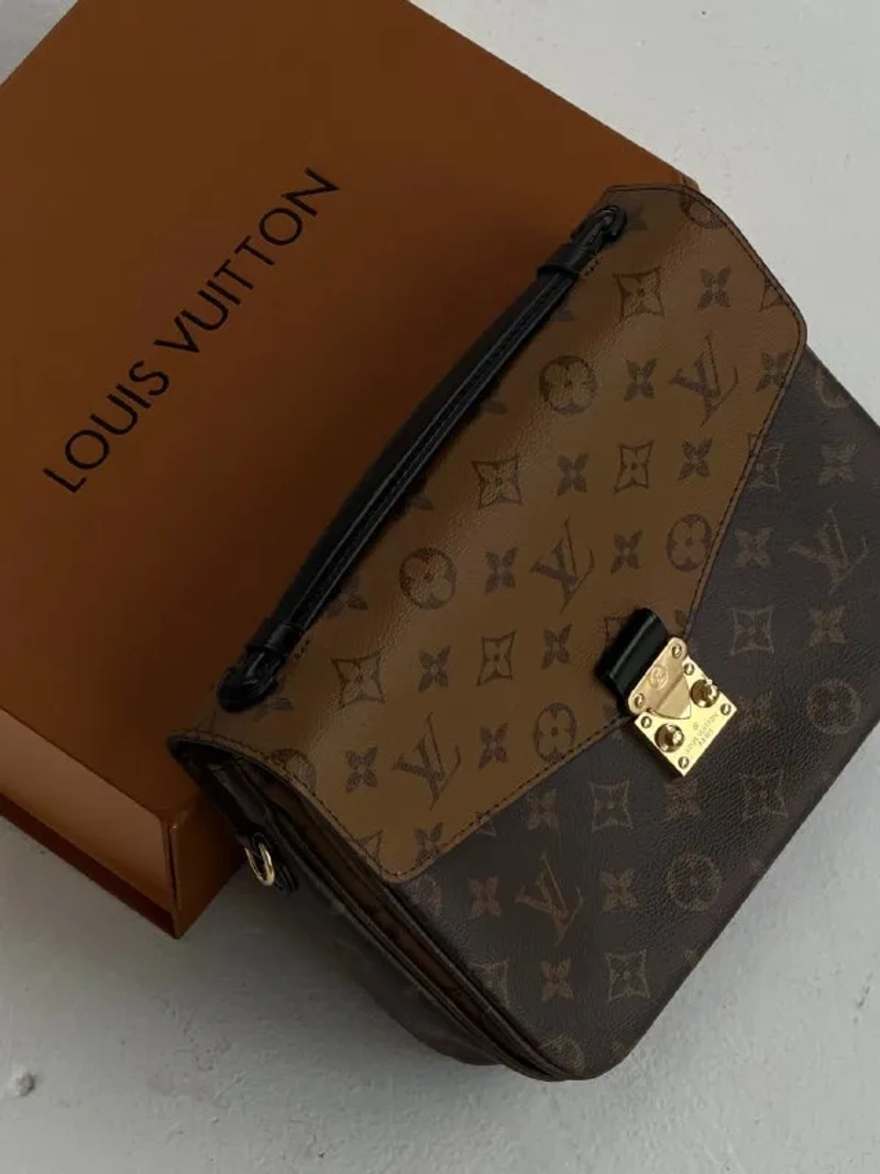 Сумка Louis Vuitton Pochette Métis Brown Monogram 25х19х7 см — фото 4