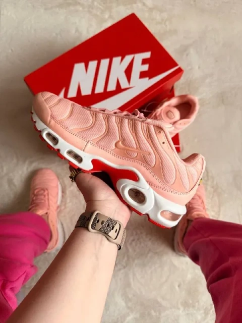 Кросівки Жіночі Nike Air Max Tn Premium Rose & White