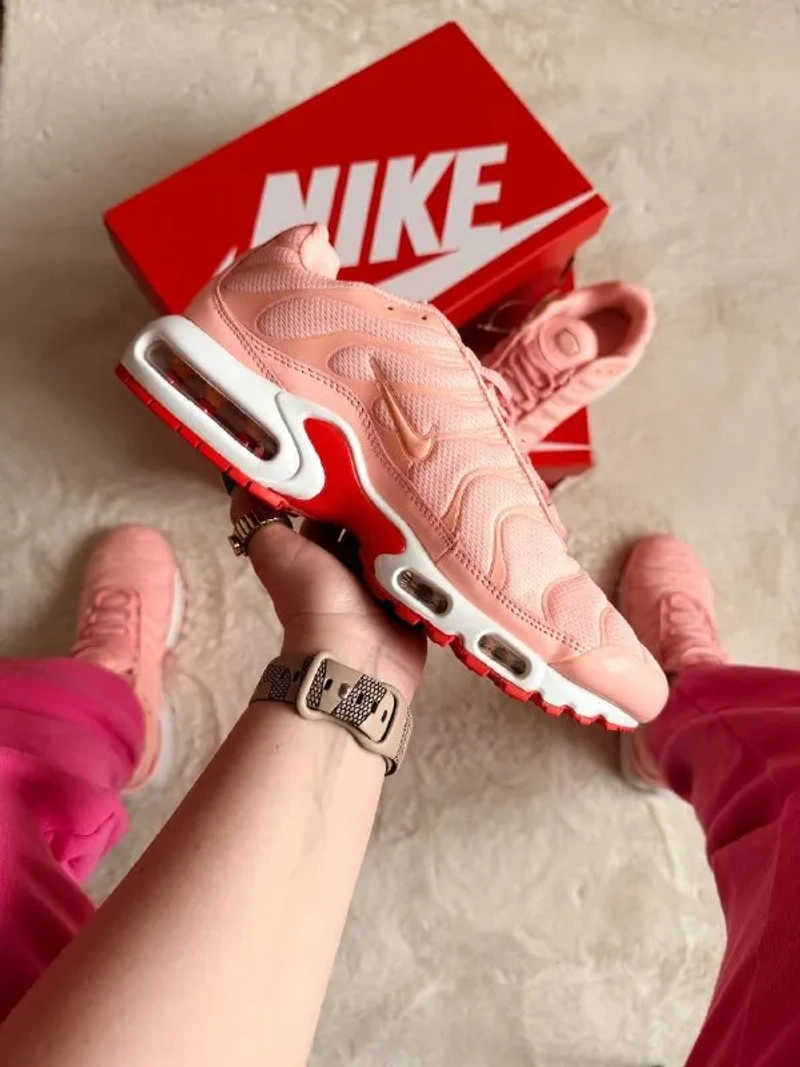 Кросівки Жіночі Nike Air Max Tn Premium Rose & White — фото 5
