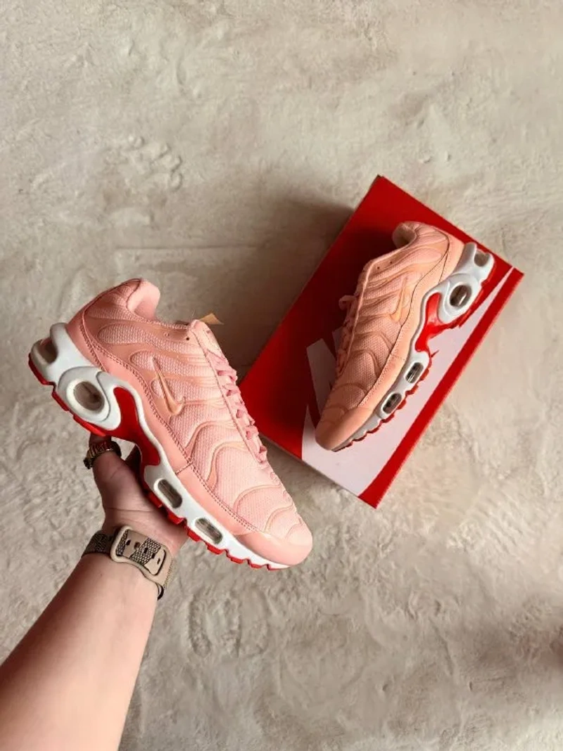 Кросівки Жіночі Nike Air Max Tn Premium Rose & White — фото 6