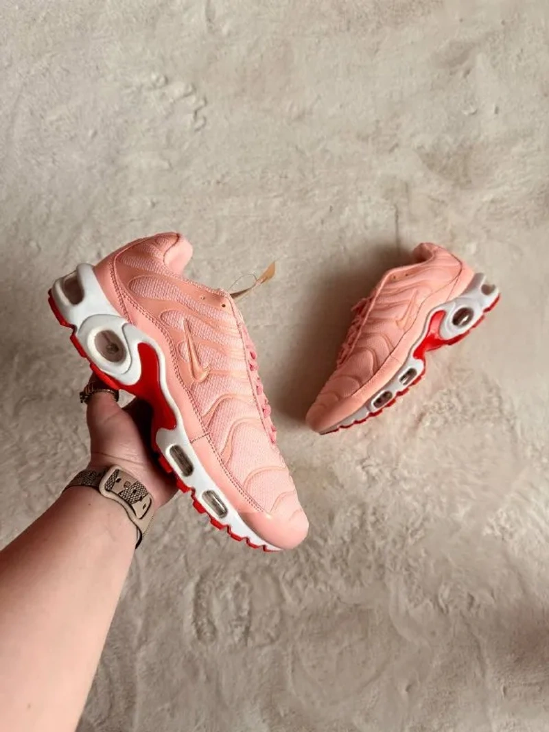 Кросівки Жіночі Nike Air Max Tn Premium Rose & White — фото 7