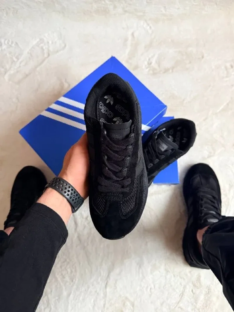 Кросівки Чоловічі Adidas Retropy E5 All Black — фото 2