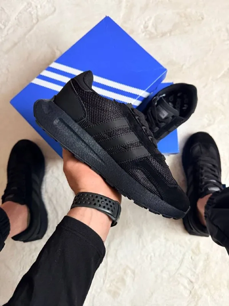 Кросівки Чоловічі Adidas Retropy E5 All Black — фото 5