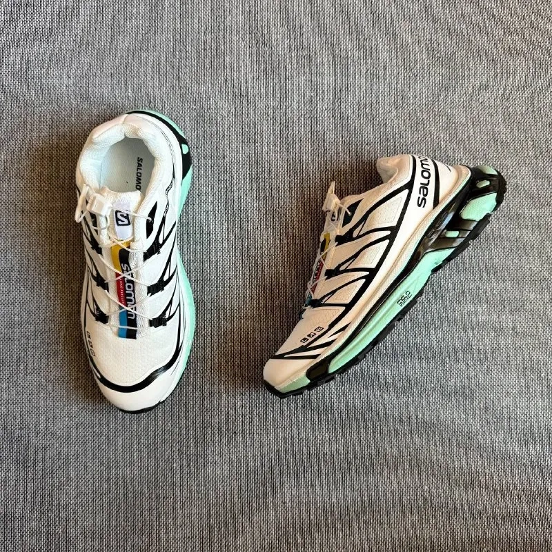 Кросівки Чоловічі Salomon XT-6 S-LAB Soft Ground White Turquoise Black — фото 8