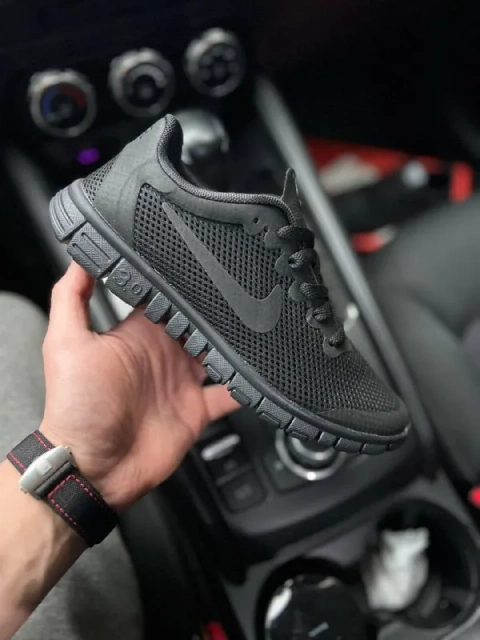 Кросівки Жіночі Nike Free Run 3.0 All Black