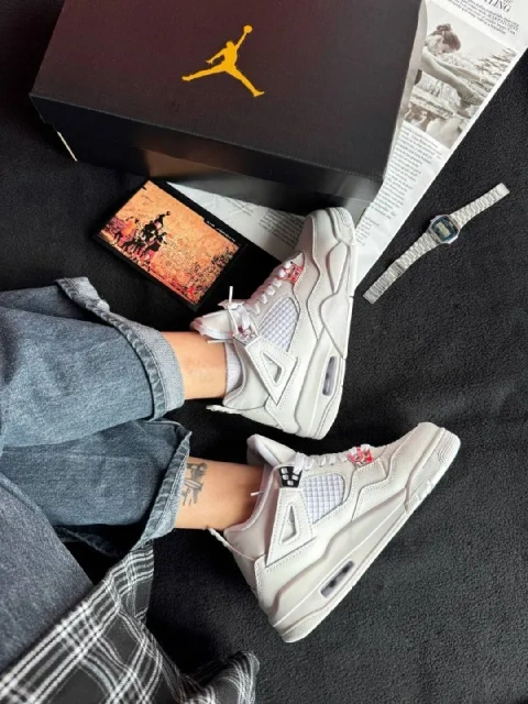 Jordan 4 Retro Pure Money шкіра Вʼєтнам