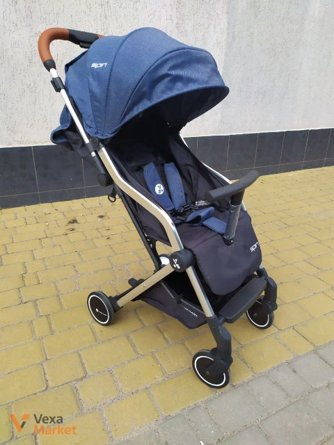 Прогулянкова коляска Euro Cart SPIN колір Денім
