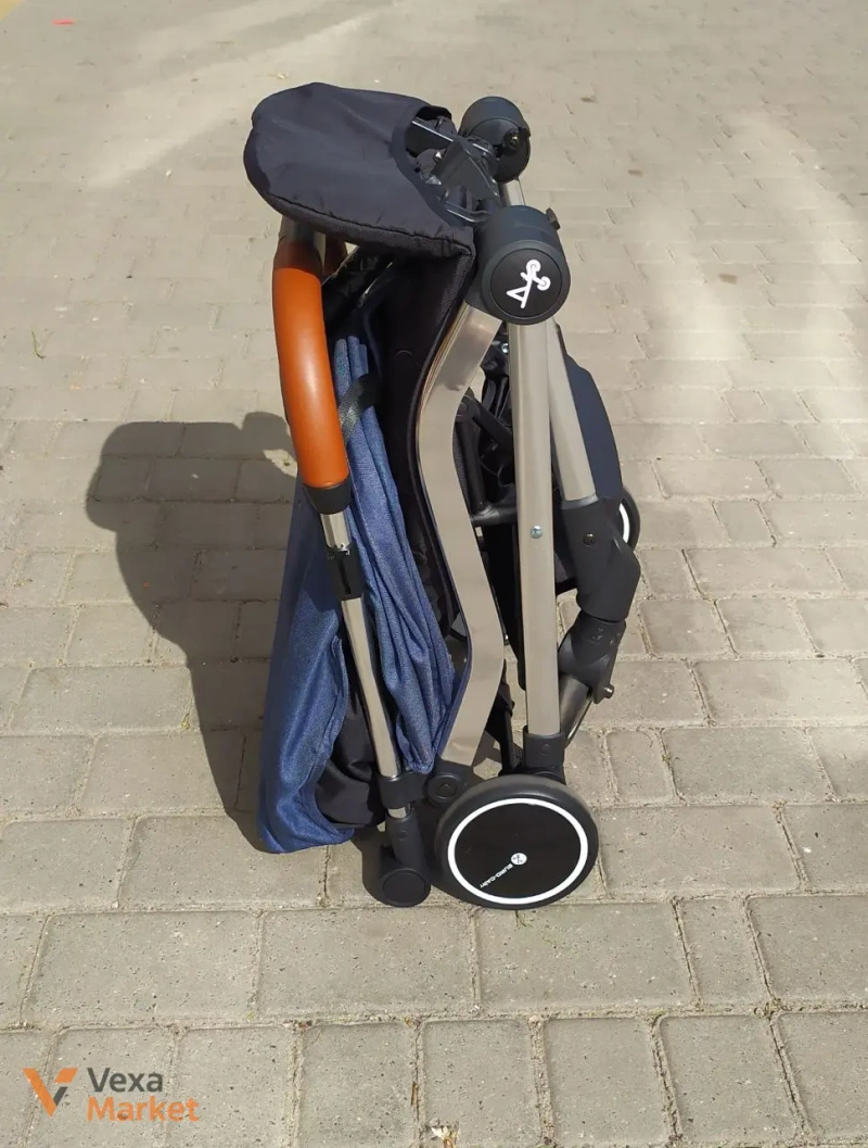 Прогулянкова коляска Euro Cart SPIN колір Денім — фото 2