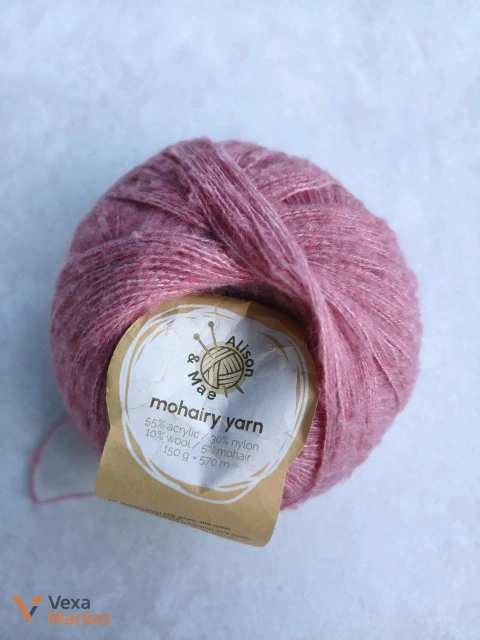 Пряжа Mohairy Yarn Alison Mae 150г/570м