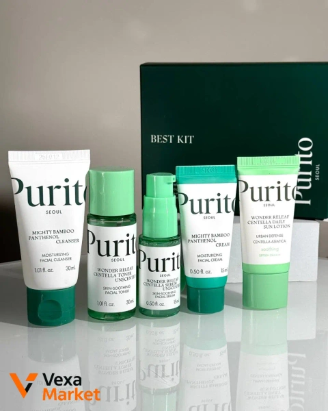 Purito Seoul Best Kit набор для восстановления кожи