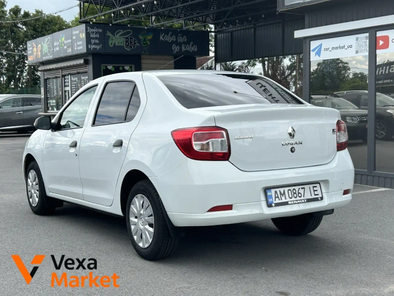 Renault Logan 2016 Білий, 1.2 л. — фото 3