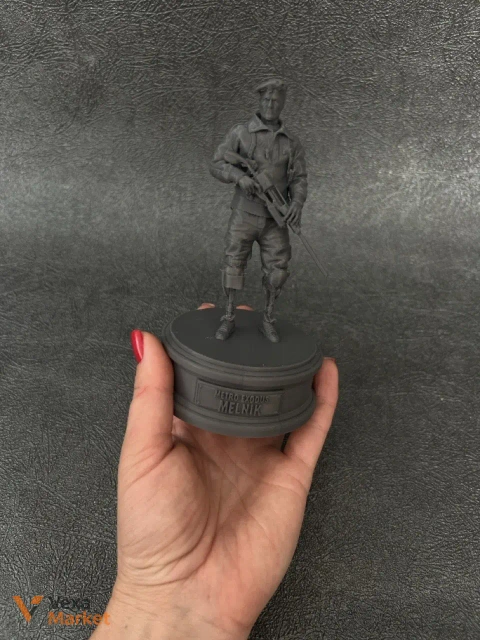 Ростовая фигурка Артем / Мельник по мотивам игры METRO REDUX, 10-15 см, пластик PLA/PETG