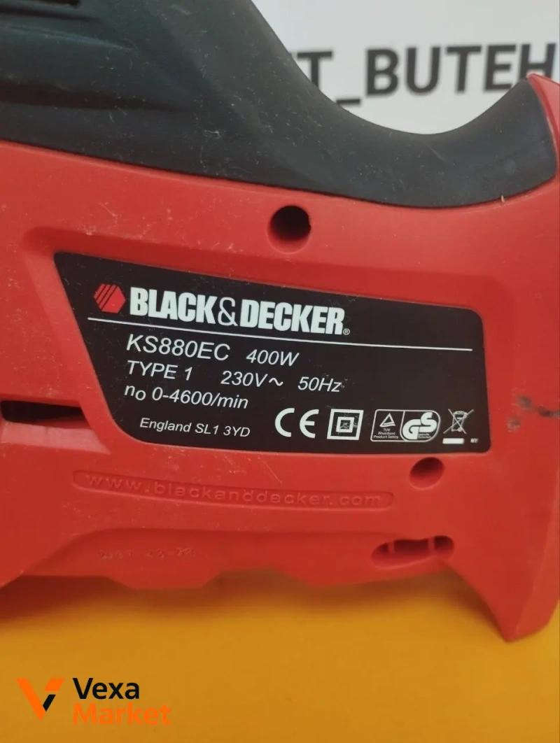 Сабельна пила BLACK&DECKER KD880EC 400W — фото 2