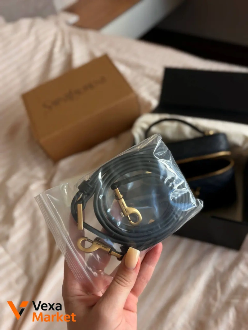 Saint Laurent Vanity Case Черная Люкс Качество — фото 4