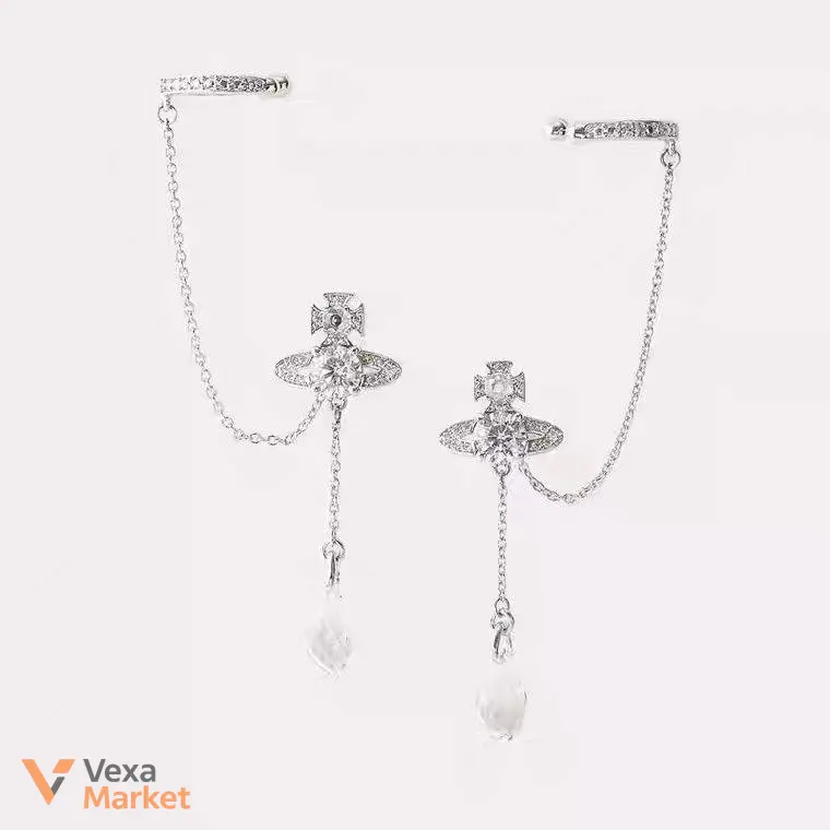 Сережки Vivienne Westwood срібні — фото 3