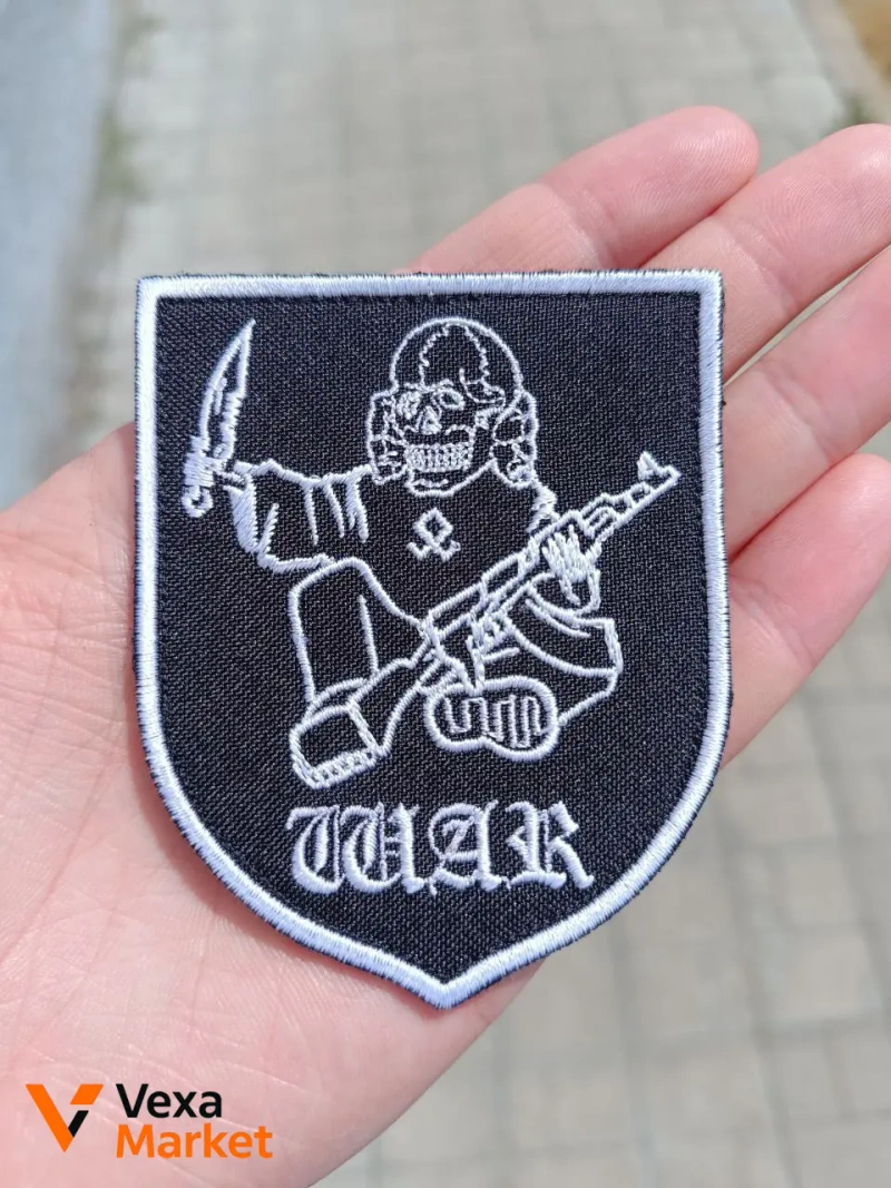 Шеврон патч War та MagickTotenkopf — фото 2
