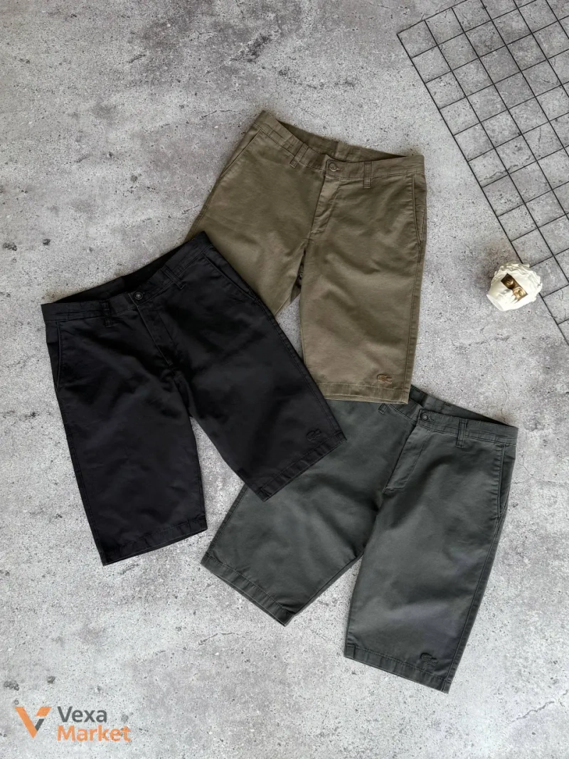 Шорти чоловічі в стилі Old Money, 100% Cotton, Туреччина — фото 3