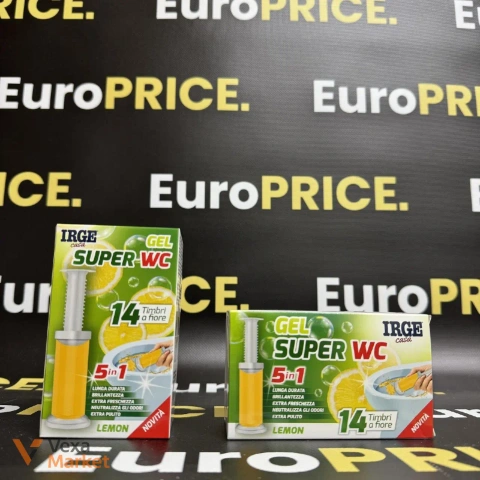 Шприц для туалету Irge Super WC Лимон 5 в 1