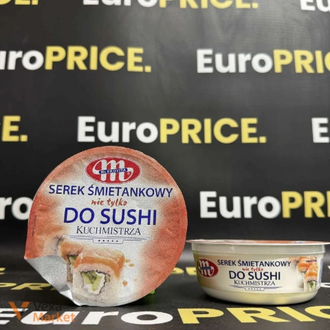 Сир вершковий Mlekovita Serek do sushi 250г